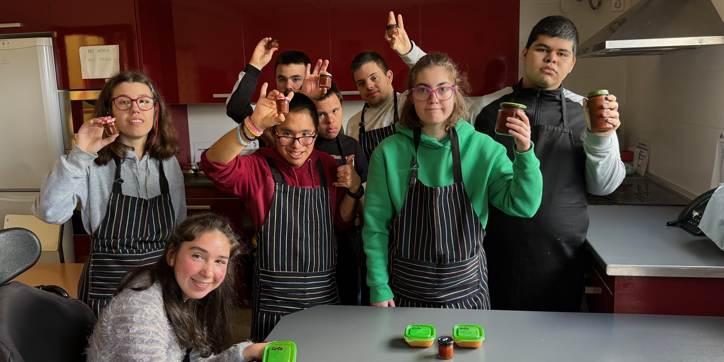 Foto Alumnado que participa en el proyecto del CPEE La Quinta